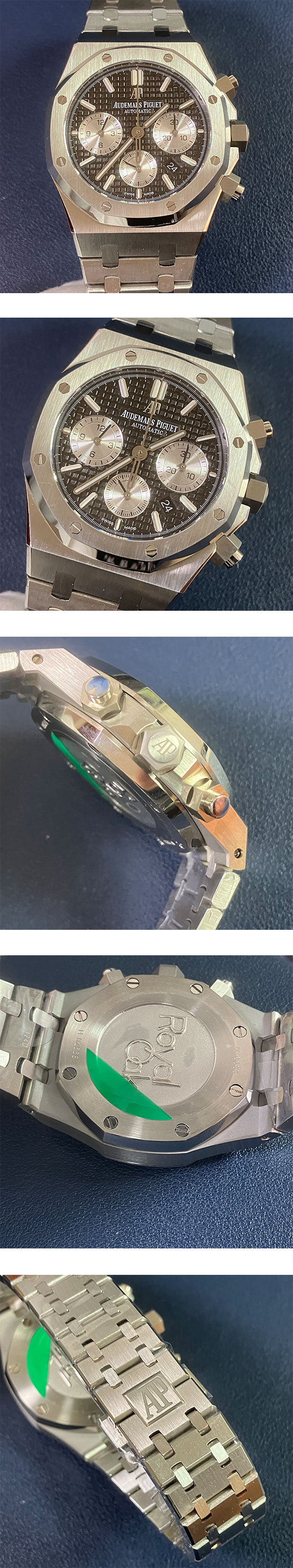 人気上昇レプリカ時計 オーデマピゲコピー ロイヤルオーク クロノグラフ 26331ST.OO.1220ST.02 ブラック